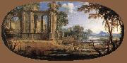 PATEL, Pierre Landscape with Ruins af oil painting
